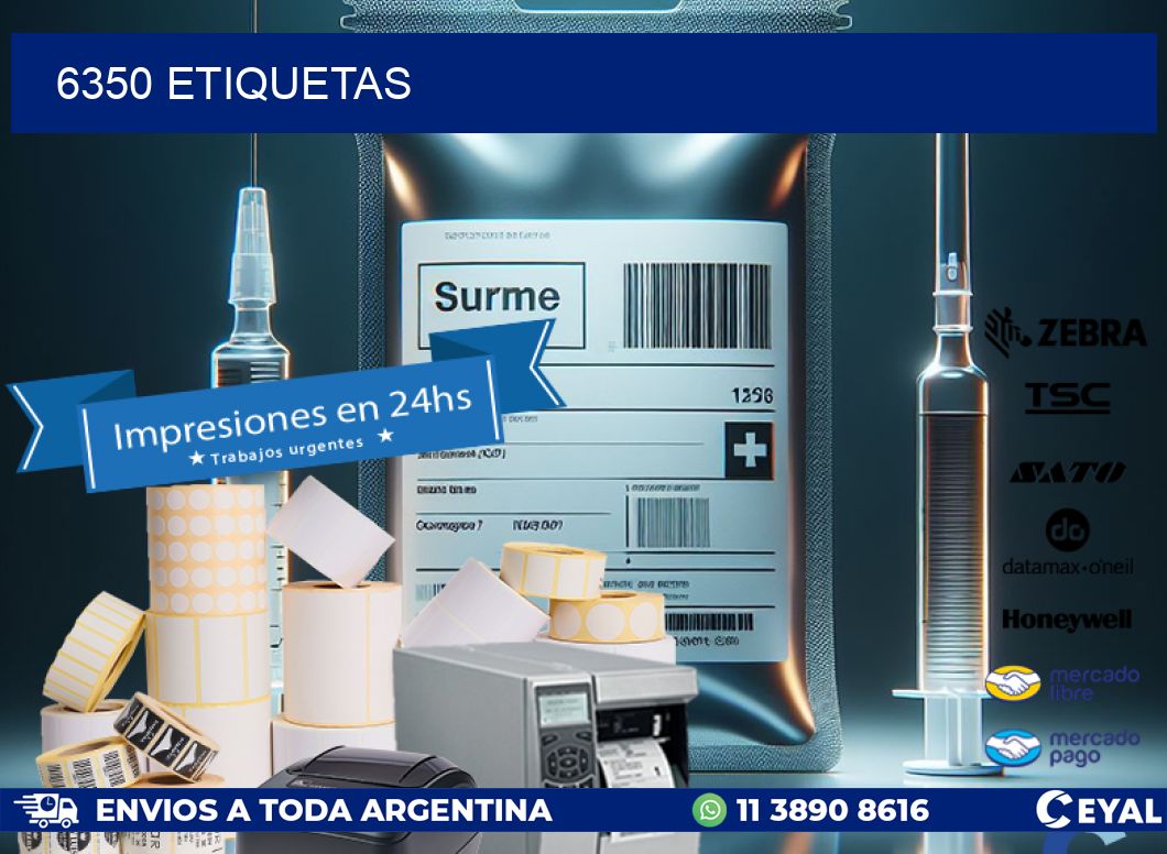 6350 ETIQUETAS