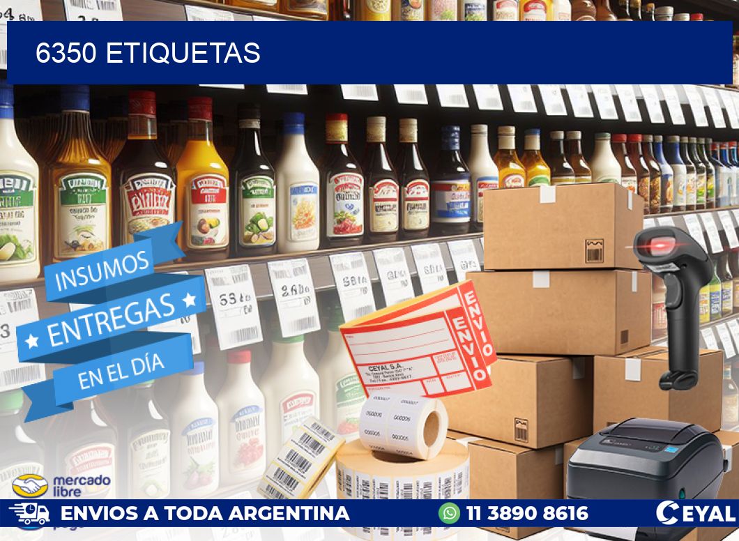 6350 ETIQUETAS