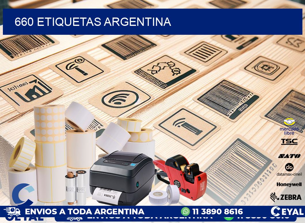 660 ETIQUETAS ARGENTINA