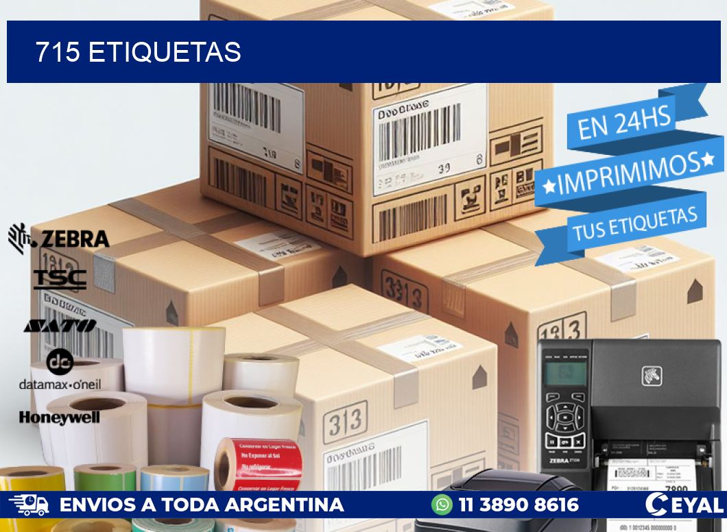 715 ETIQUETAS
