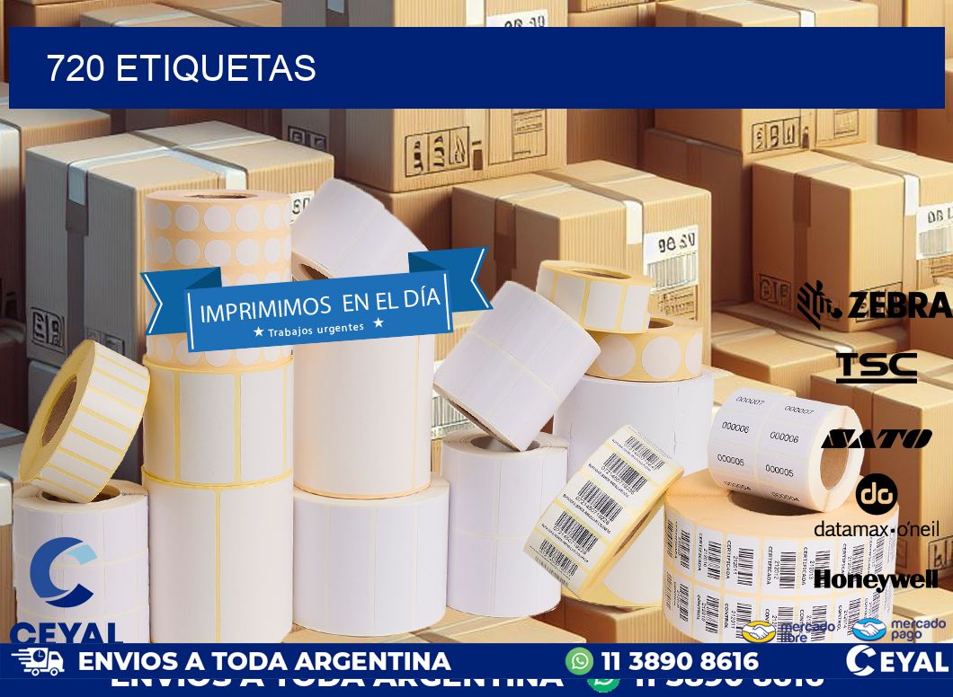 720 ETIQUETAS