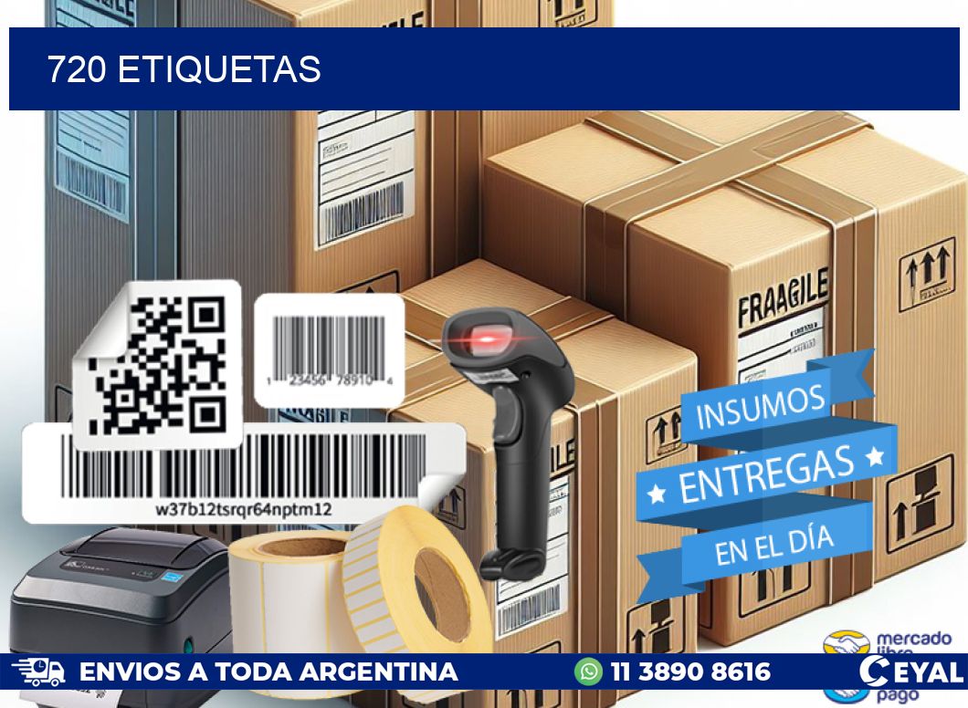 720 ETIQUETAS