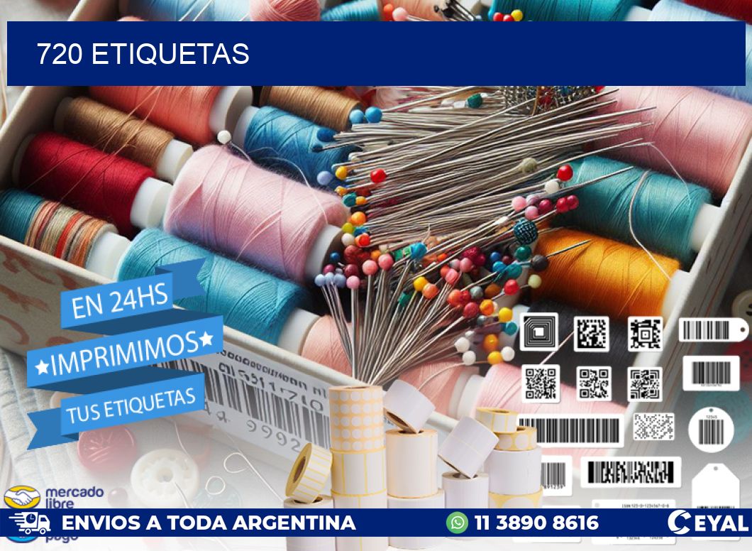 720 ETIQUETAS