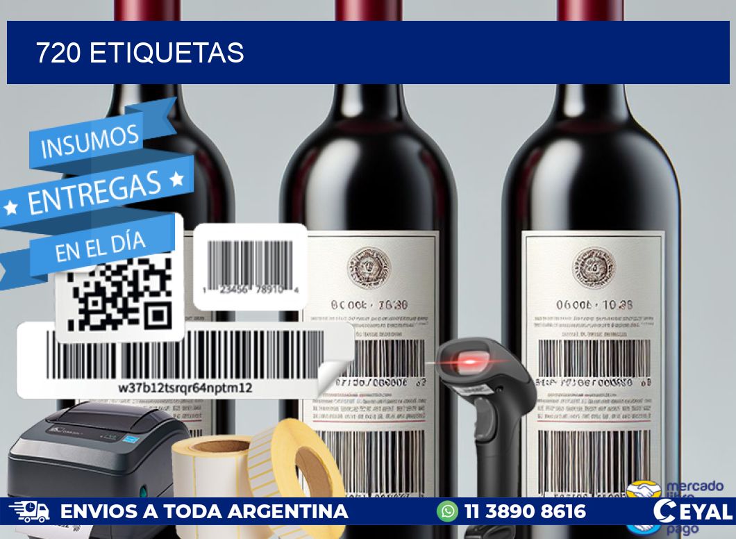 720 ETIQUETAS