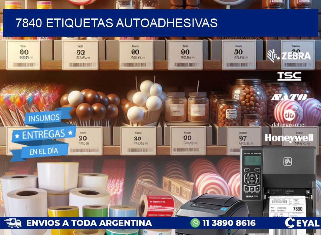 7840 ETIQUETAS AUTOADHESIVAS