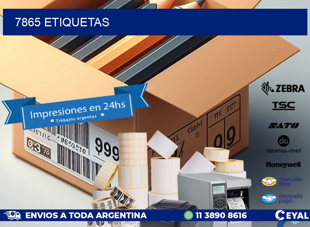 7865 ETIQUETAS