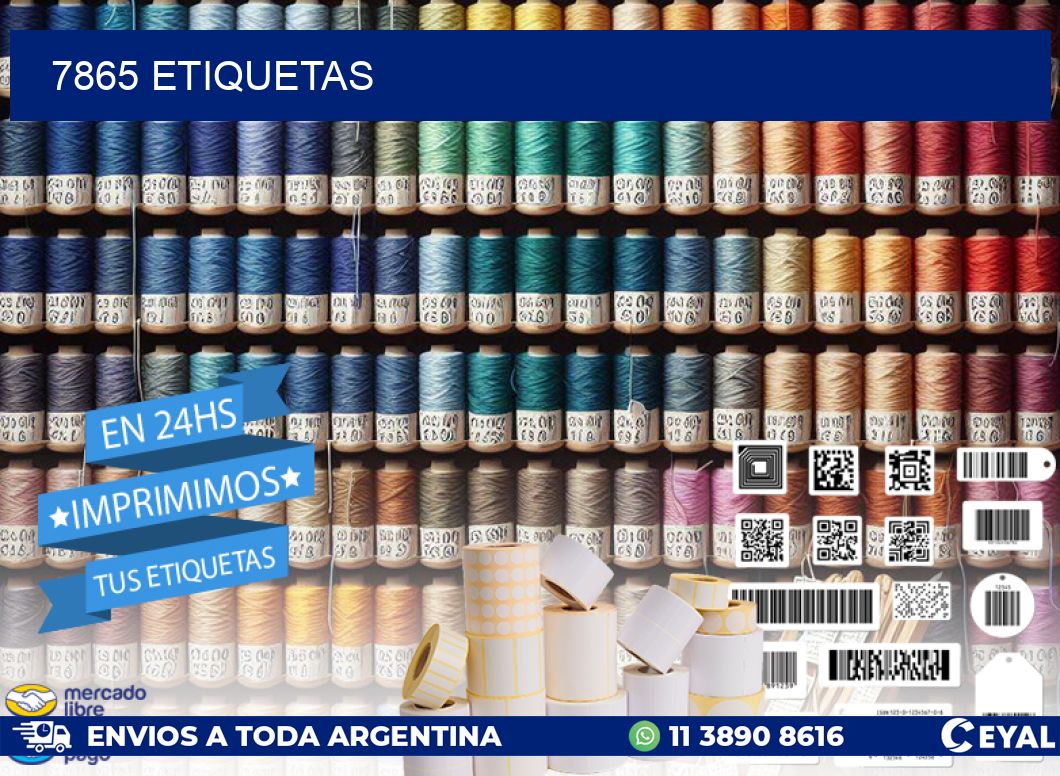 7865 ETIQUETAS