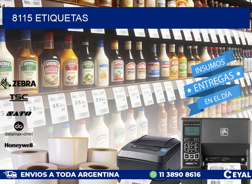 8115 ETIQUETAS