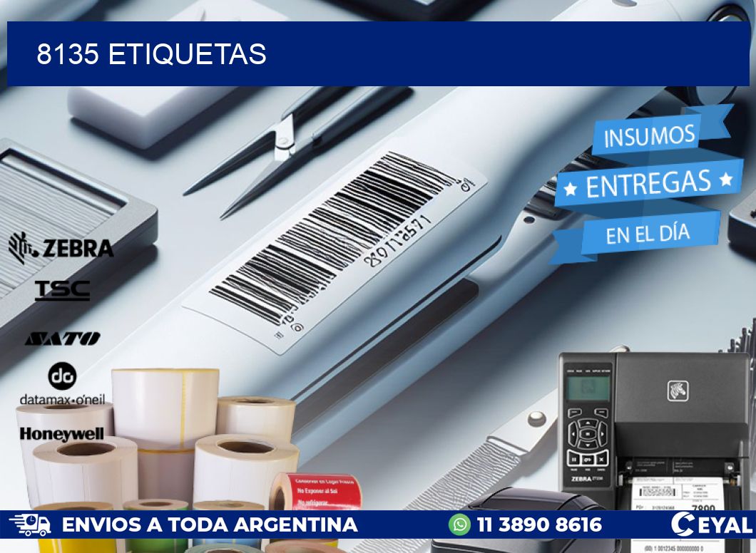 8135 ETIQUETAS