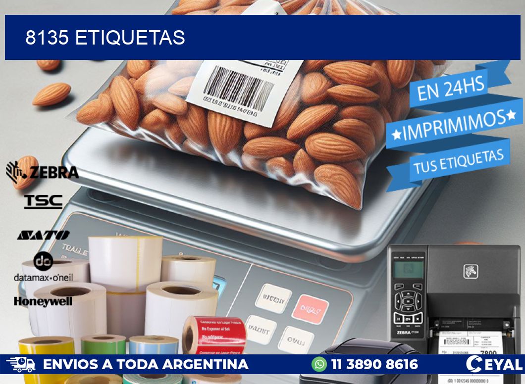 8135 ETIQUETAS