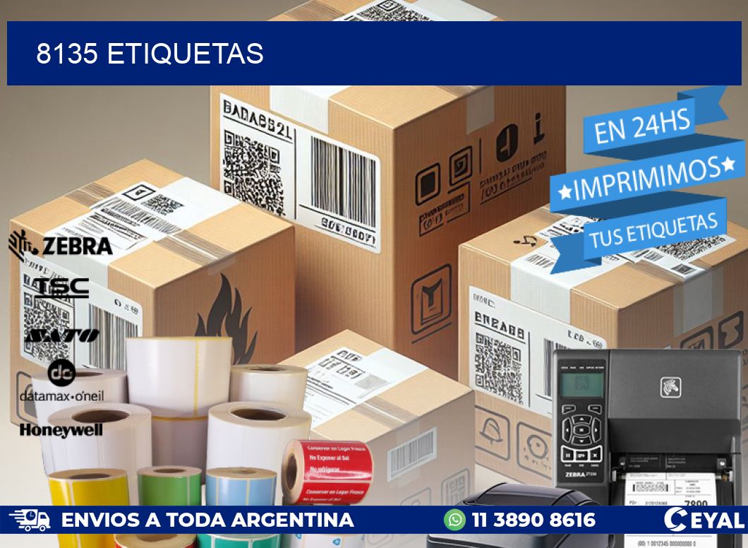 8135 ETIQUETAS