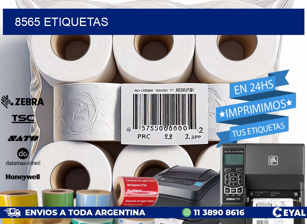 8565 ETIQUETAS