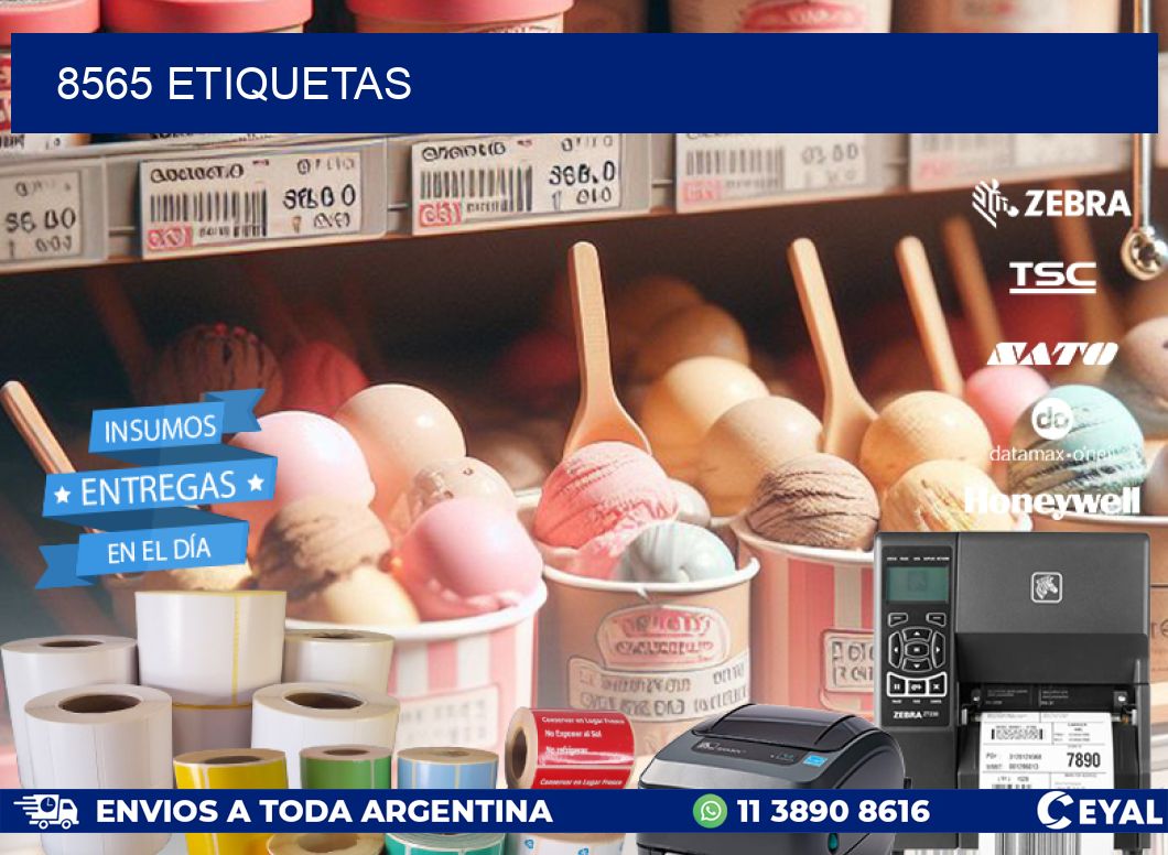 8565 ETIQUETAS