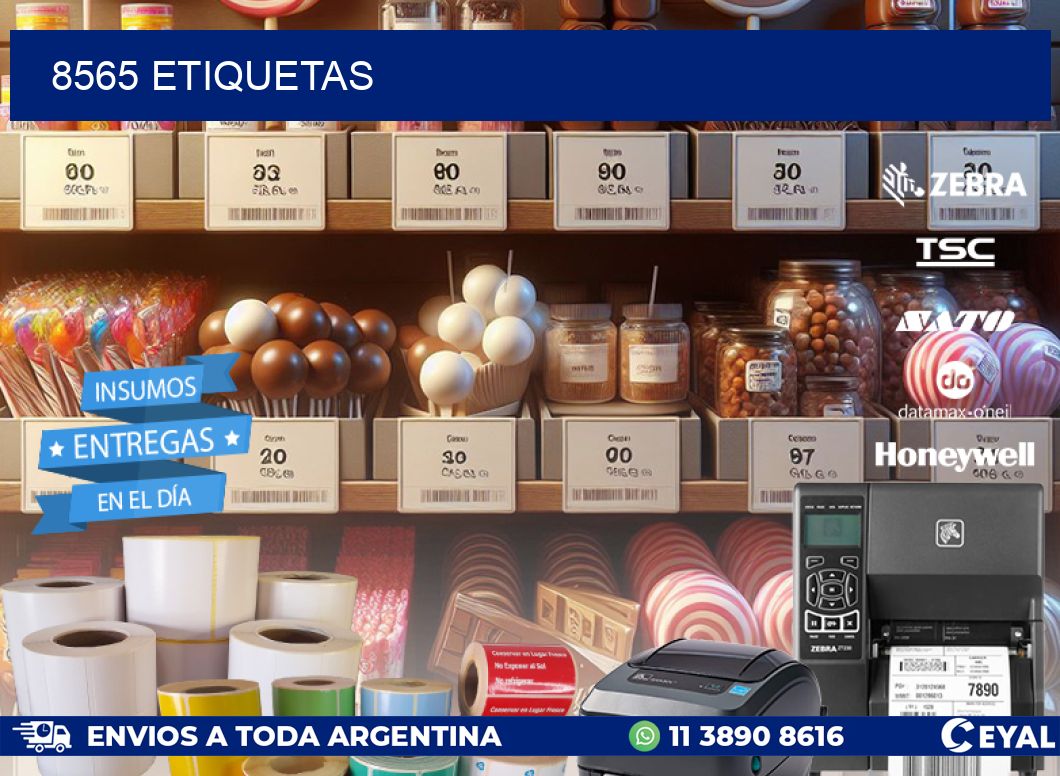 8565 ETIQUETAS