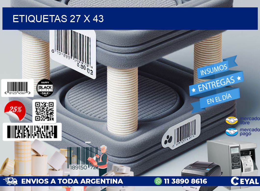 ETIQUETAS 27 x 43