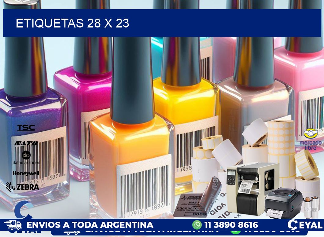ETIQUETAS 28 x 23