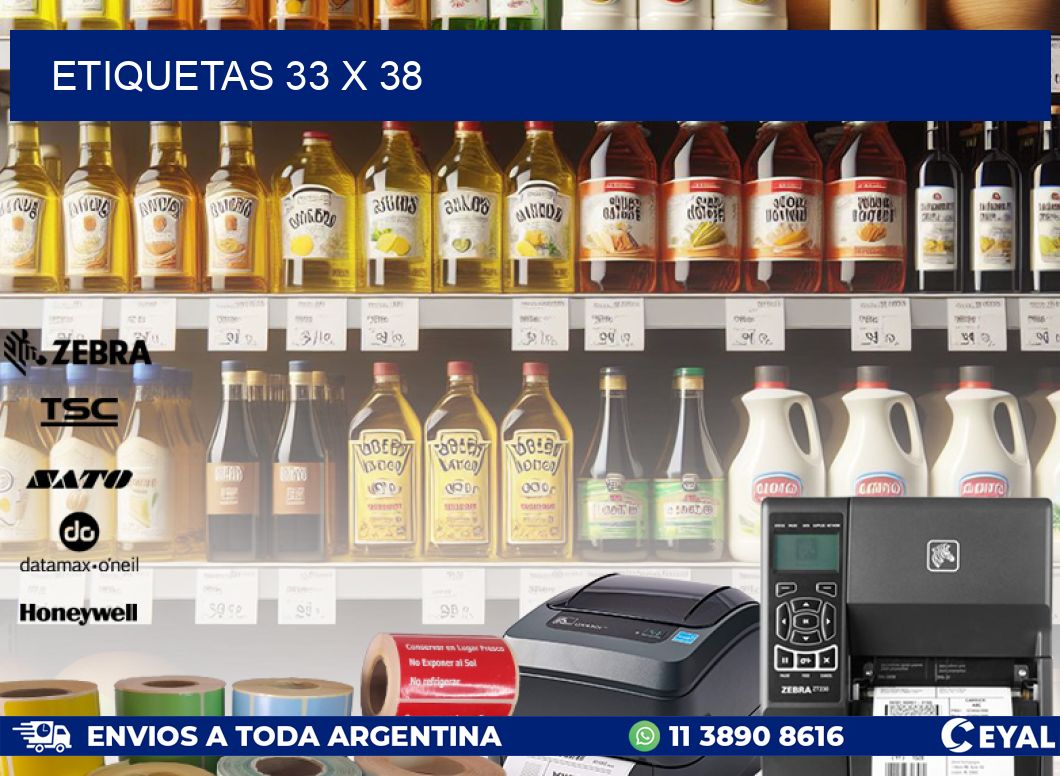ETIQUETAS 33 x 38
