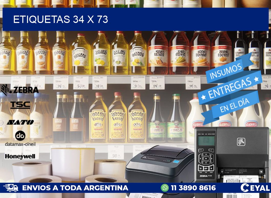 ETIQUETAS 34 x 73