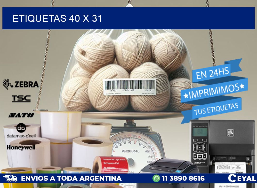 ETIQUETAS 40 x 31