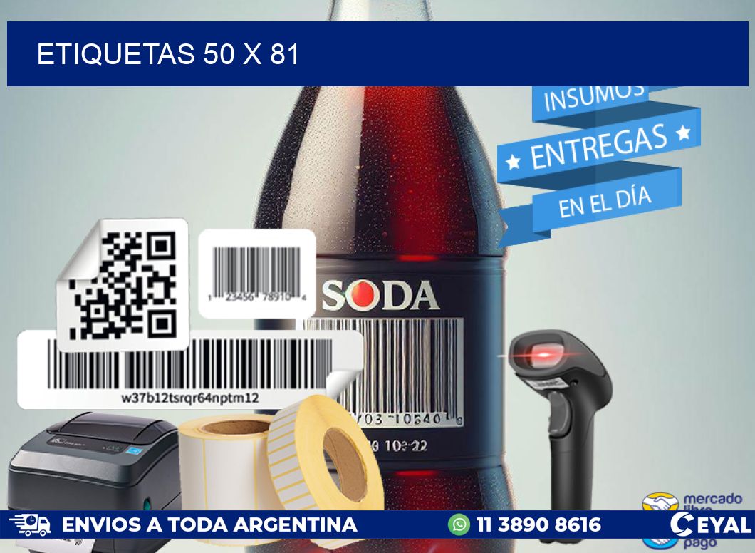 ETIQUETAS 50 x 81