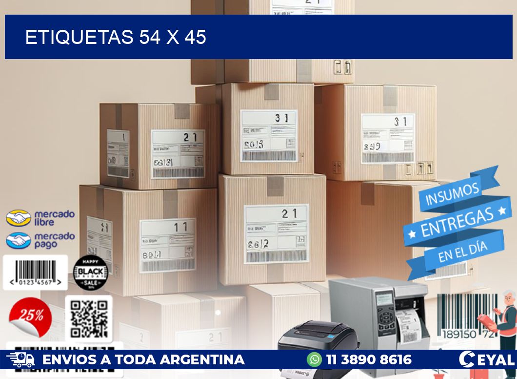 ETIQUETAS 54 x 45