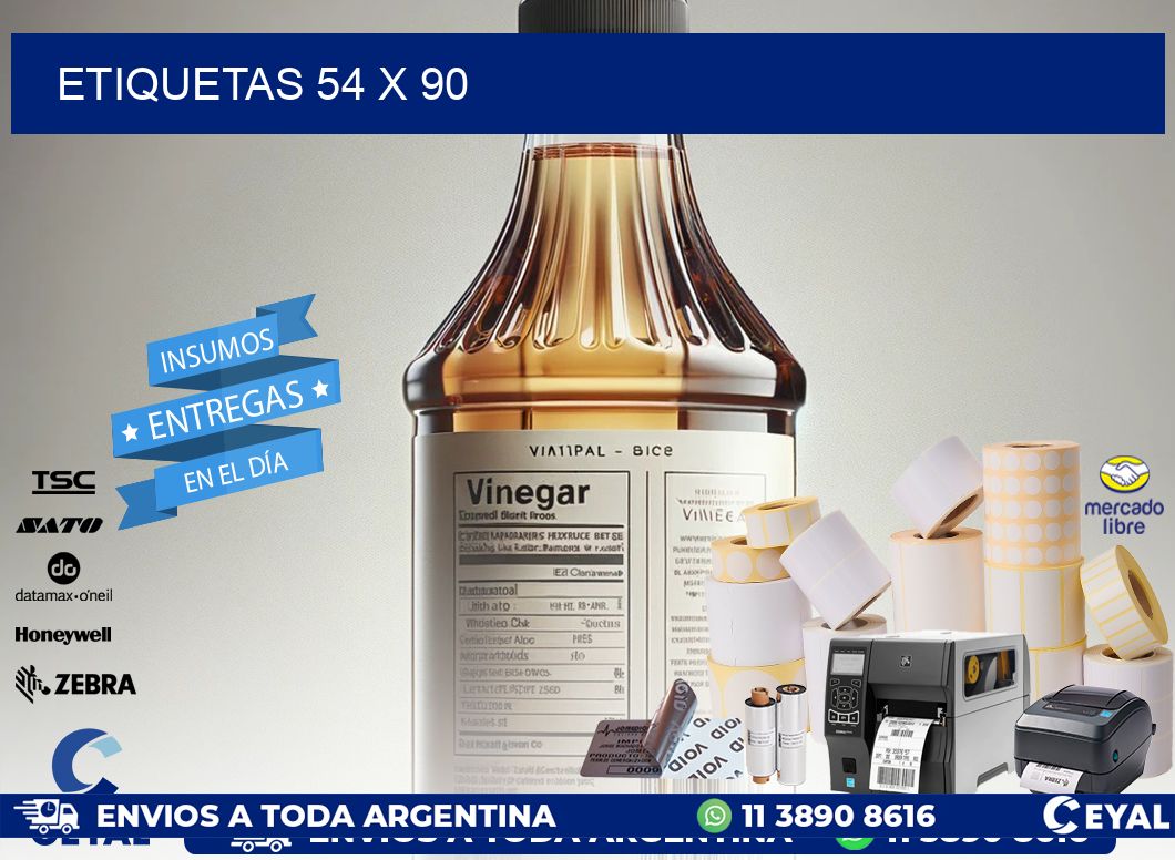 ETIQUETAS 54 x 90