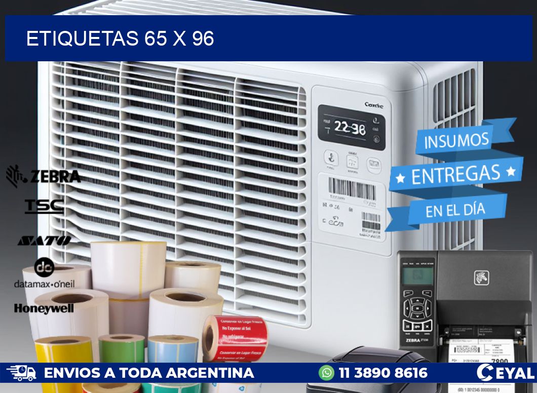 ETIQUETAS 65 x 96