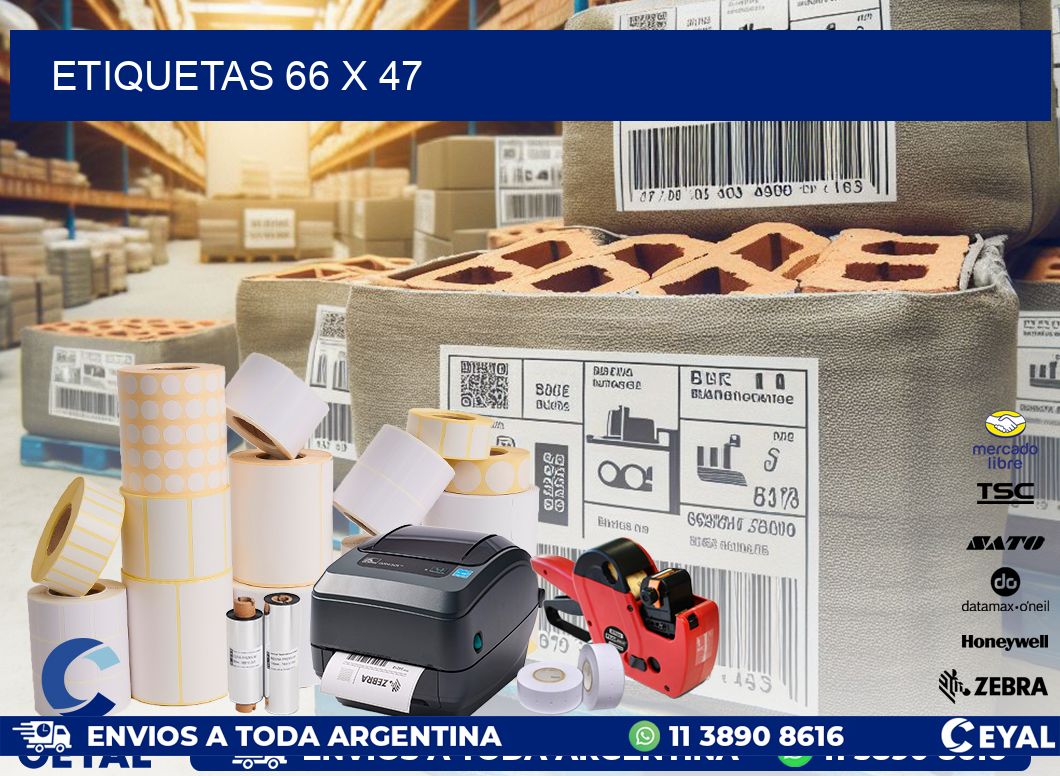 ETIQUETAS 66 x 47