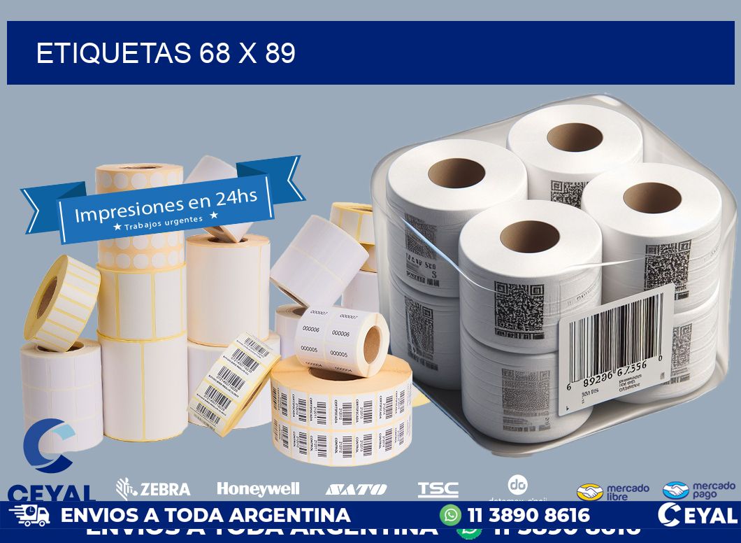 ETIQUETAS 68 x 89