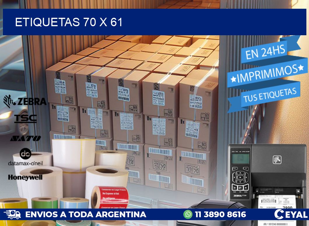 ETIQUETAS 70 x 61