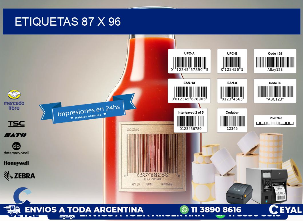 ETIQUETAS 87 x 96