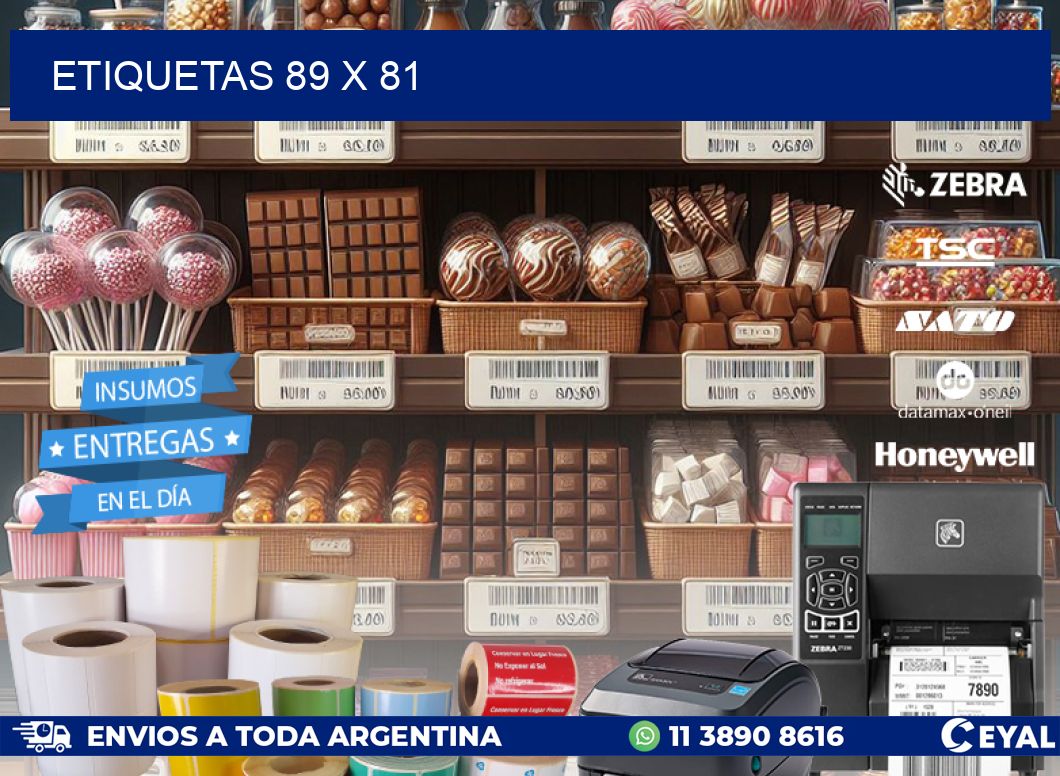 ETIQUETAS 89 x 81