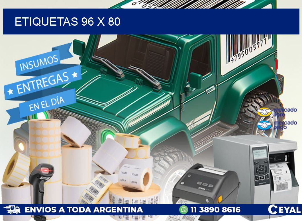 ETIQUETAS 96 x 80