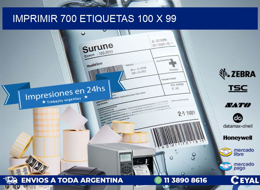 IMPRIMIR 700 ETIQUETAS 100 x 99