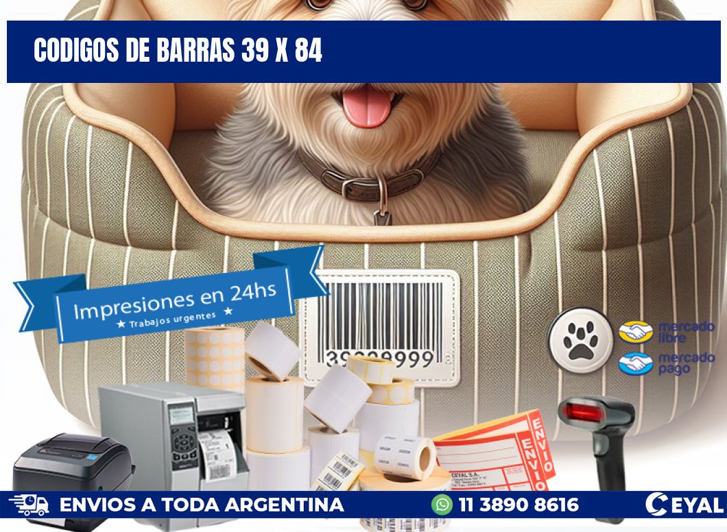 codigos de barras 39 x 84