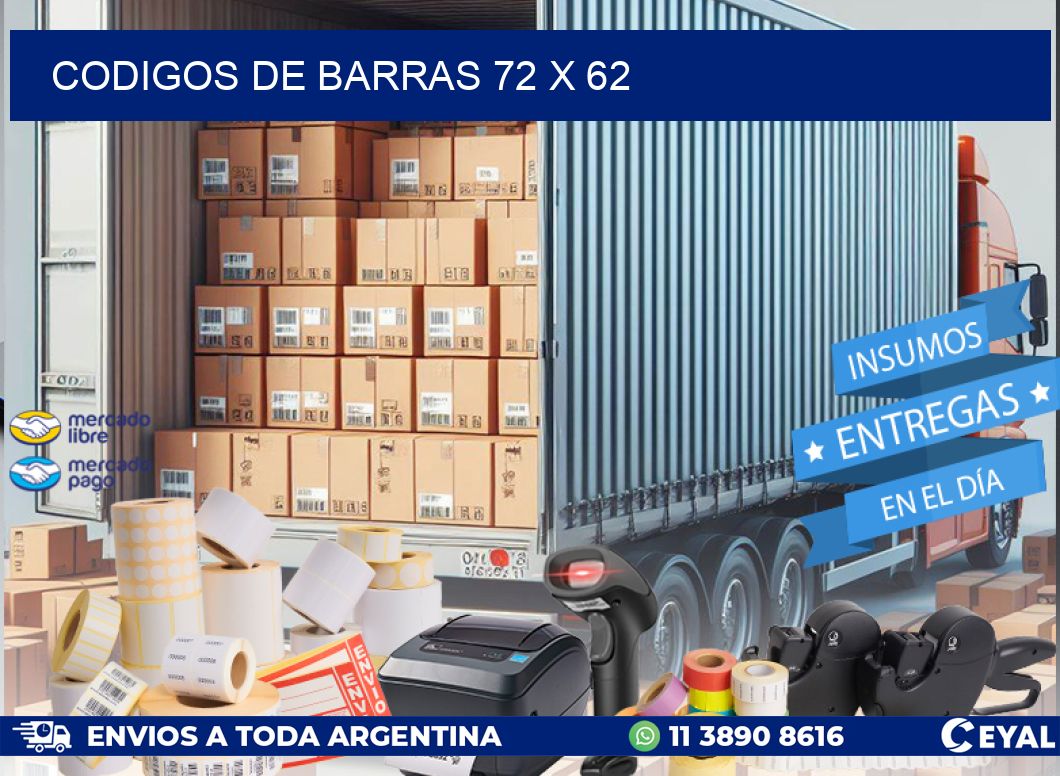 codigos de barras 72 x 62