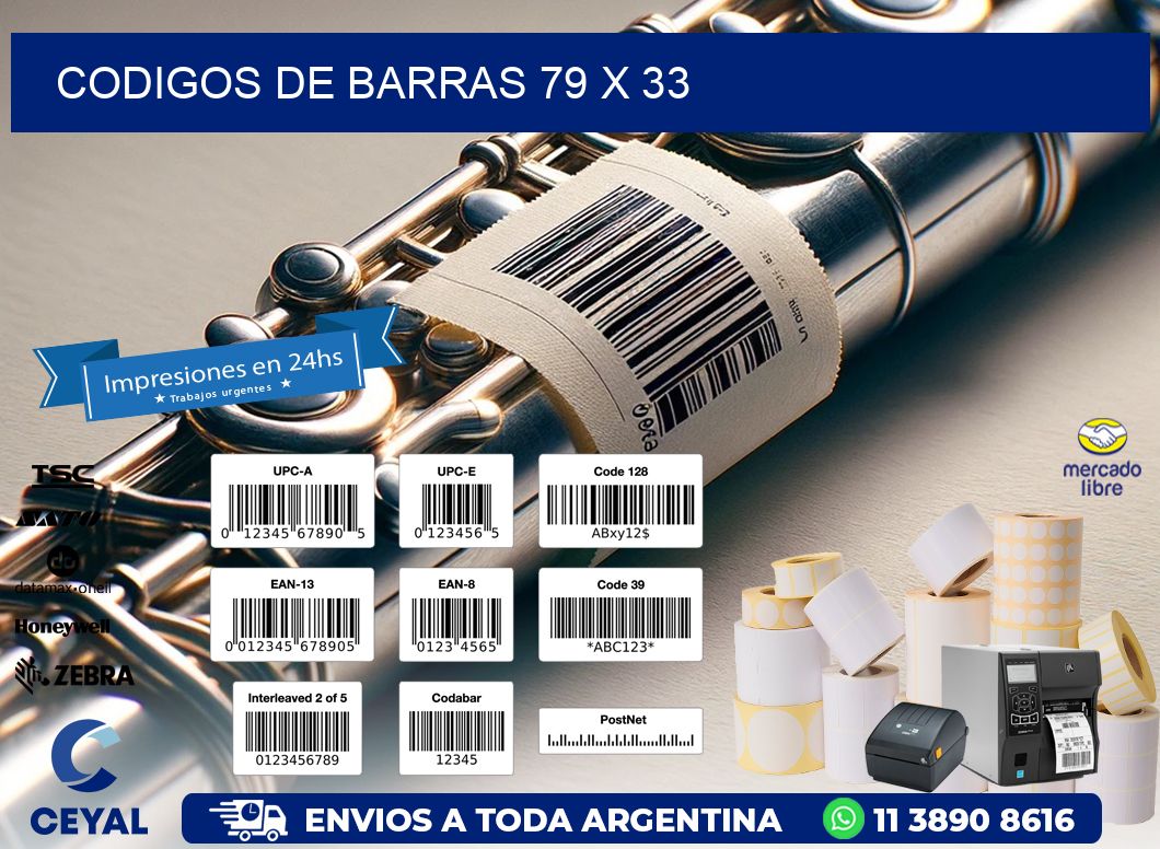 codigos de barras 79 x 33
