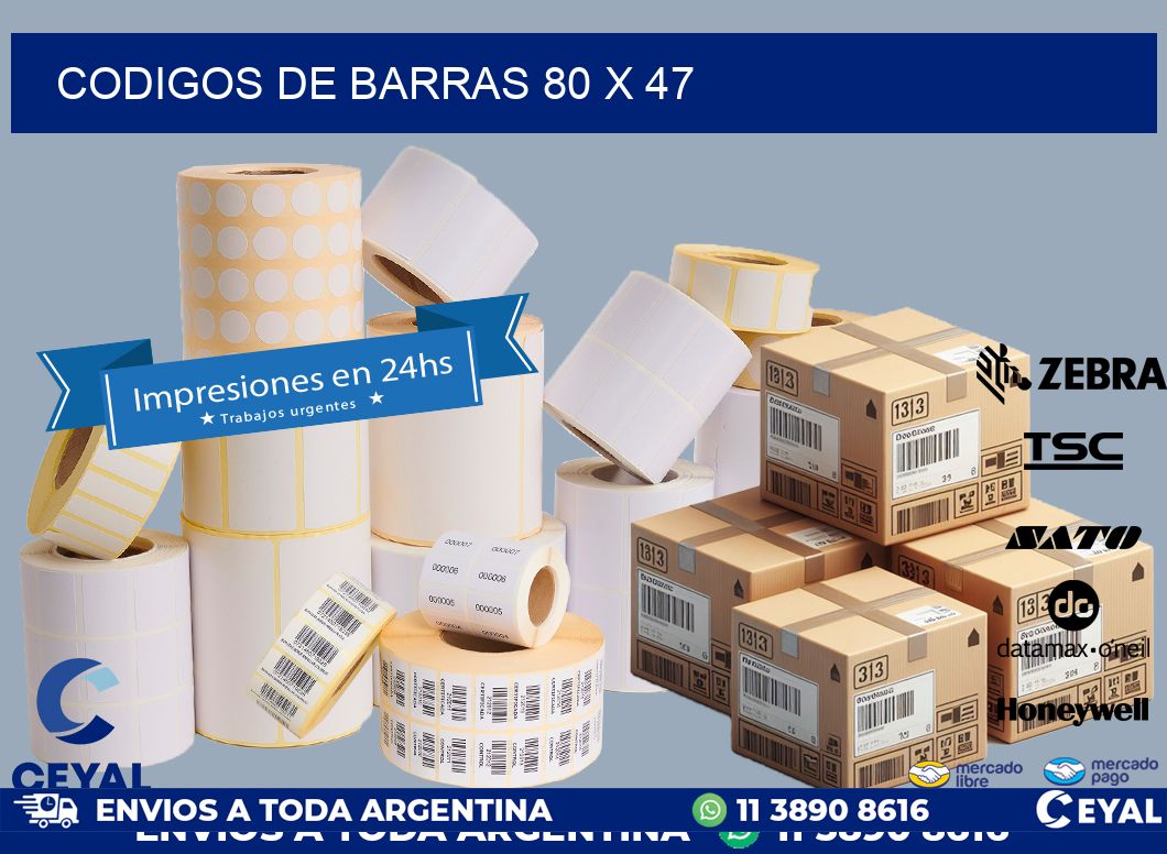 codigos de barras 80 x 47