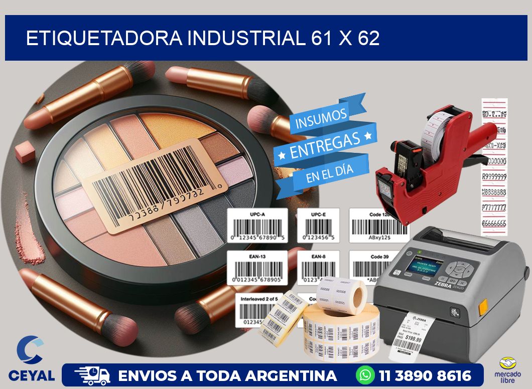 etiquetadora industrial 61 x 62