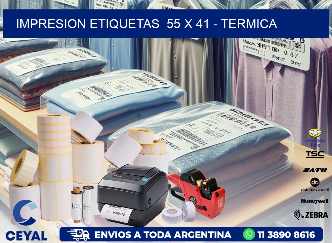 impresion etiquetas 55 x 41 - termica