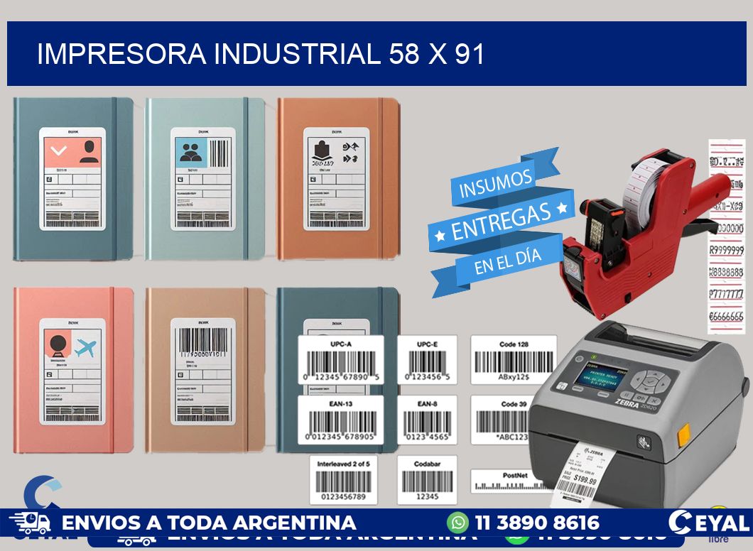 impresora industrial 58 x 91