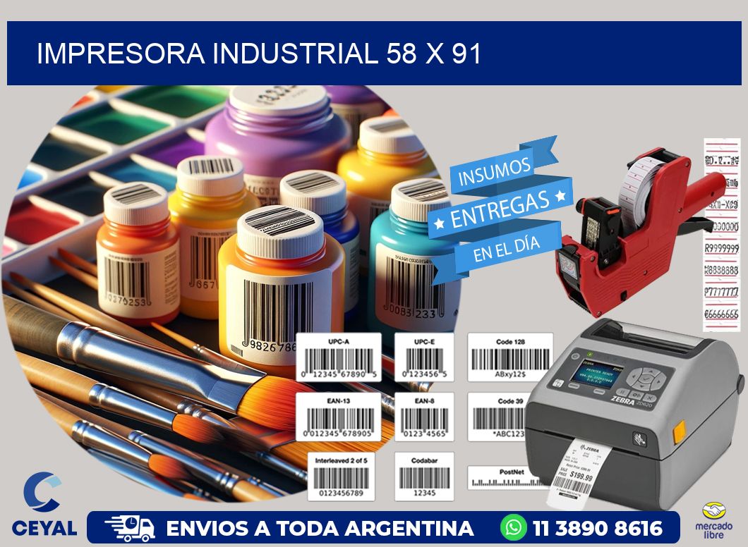 impresora industrial 58 x 91