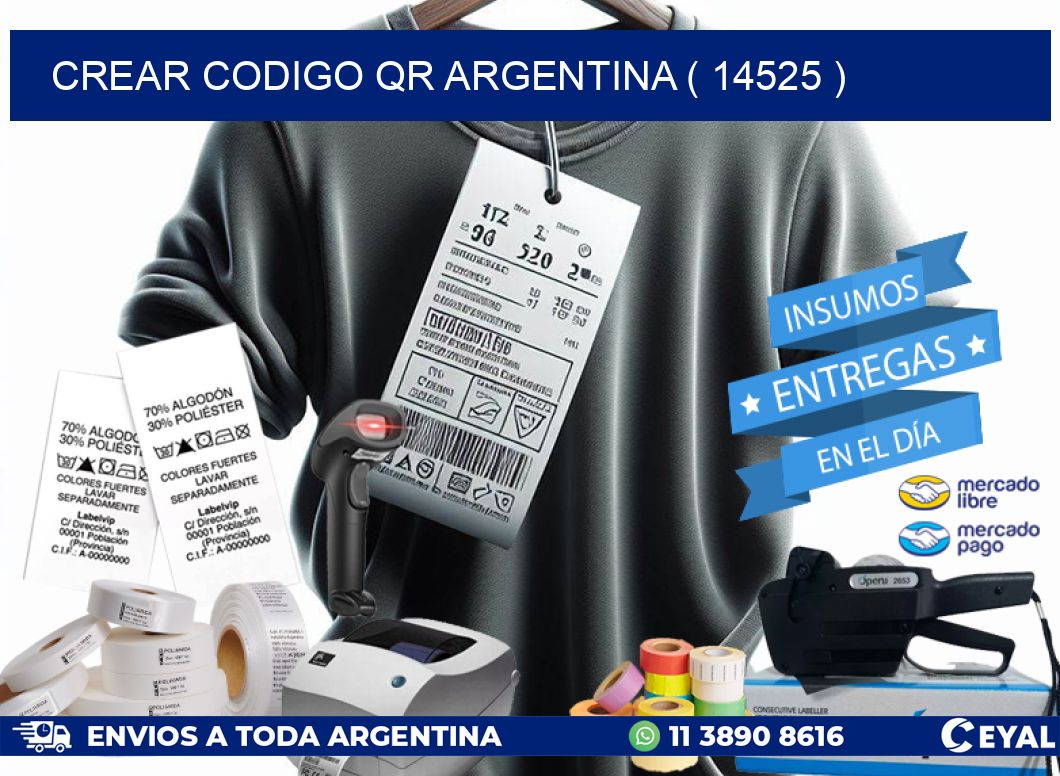 crear codigo qr argentina ( 14525 )