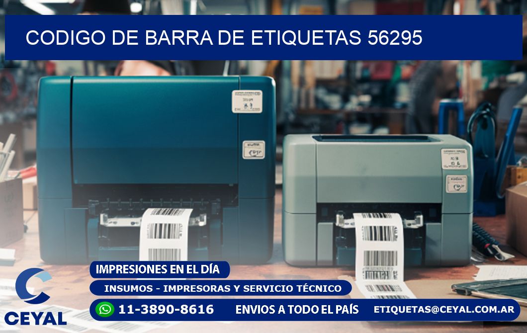 CODIGO DE BARRA DE ETIQUETAS 56295