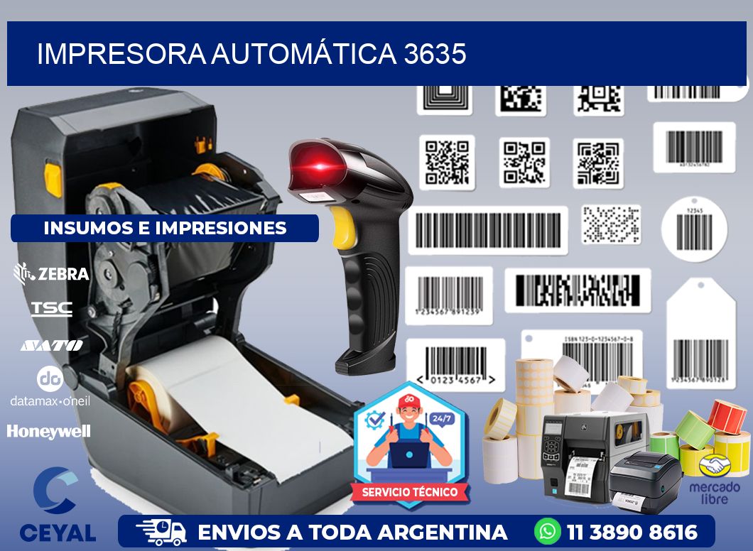 IMPRESORA AUTOMÁTICA 3635