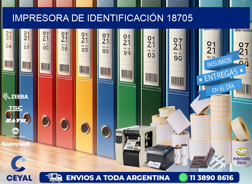 IMPRESORA DE IDENTIFICACIÓN 18705