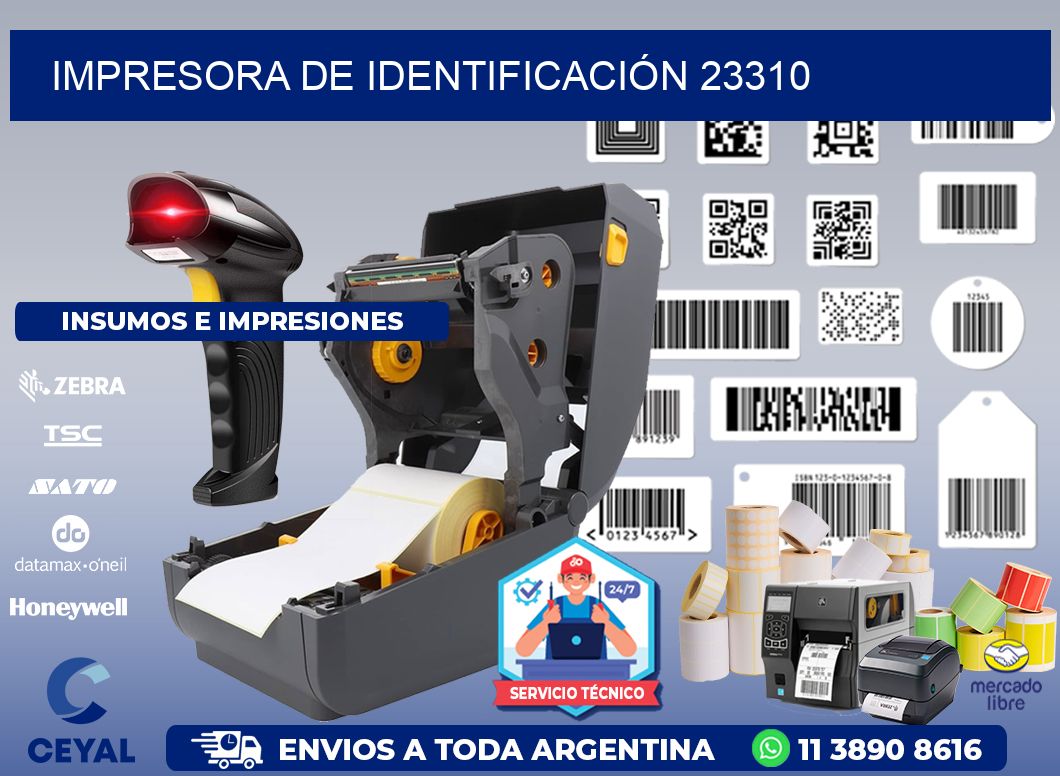IMPRESORA DE IDENTIFICACIÓN 23310