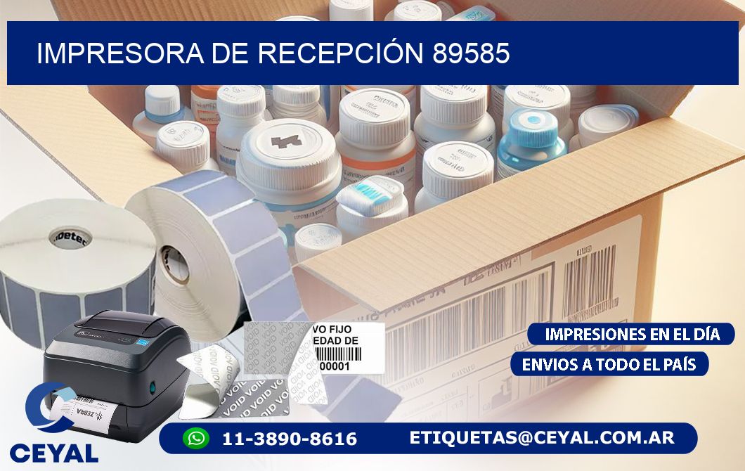 IMPRESORA DE RECEPCIÓN 89585