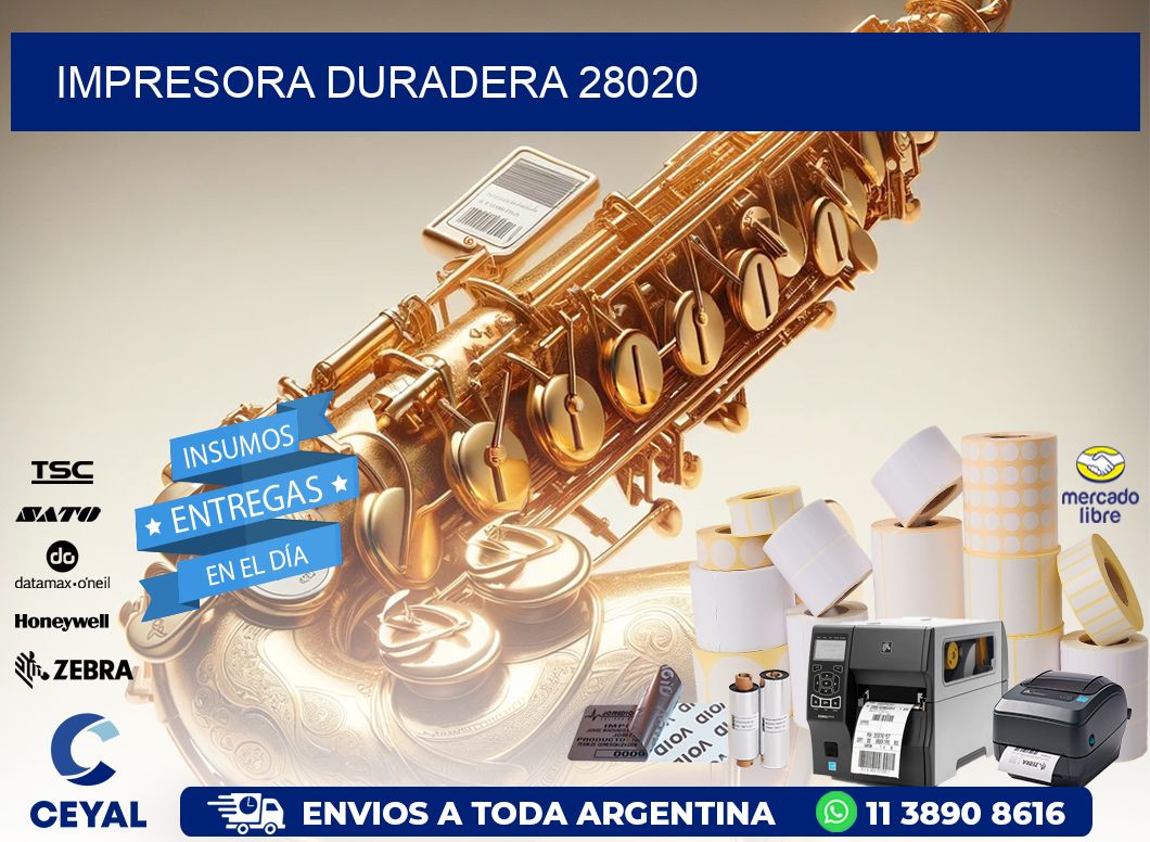 IMPRESORA DURADERA 28020