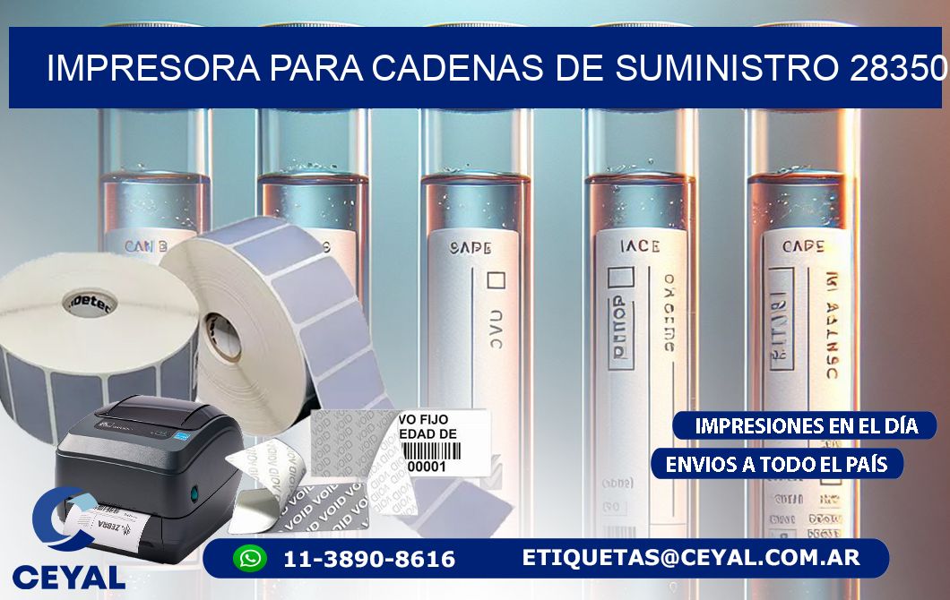 IMPRESORA PARA CADENAS DE SUMINISTRO 28350